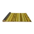 thumbnail image 2 of Ahgly Company Indoor Rectangle Abstract Yellow Modern Area Rugs, 7' x 10', 2 of 4