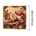 thumbnail image 2 of 3D Pearl Absurd Christmas Moments Art Kit DIY Funny Holiday Decor Christmas Pearl Diamond Painting Art with Frame for Adults Beginners, 2 of 5
