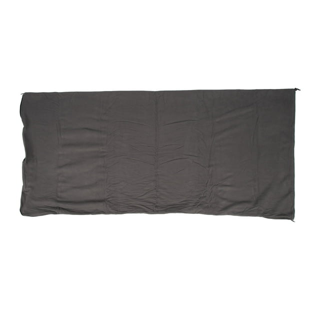 Fleece Sleeping Bag, Foldable Hygienic Sleeping Liner Portable Fleece Zippered Sleeping Bag Liners For Camping Traveling