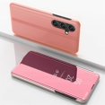 thumbnail image 1 of Galaxy A55 Case Slim Mirror Design Clear View Flip Bookstyle Case, Ultra Slim Protecter Shell with Kickstand Protective Case, 1 of 5