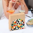 thumbnail image 3 of Yayeee Napkin Holder for Table Kitchen Paper Tissue Organization, Green Geometric, 3 of 8