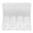 thumbnail image 1 of Verdant Touch Boîte de rangement transparente pour pièces de monnaie, 60 Pcs, 41 mm, 1 of 14