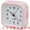 Pink, variant on Unique Bargains Silent Mechanical Alarm Clock Blue 4.4"L x 1.9"W x 4.1"H