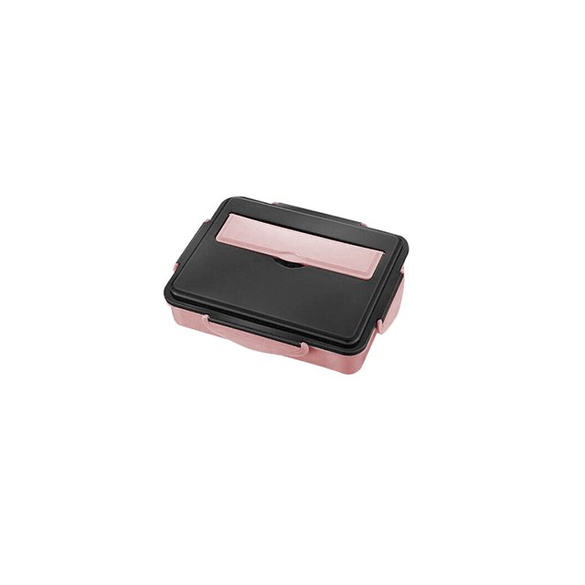 Boîte à Lunch en Acier Inoxydable 304 avec Couvercle Étanche, Récipient Alimentaire Micro-Ondable pour Repas Chauds Ou Froids (28.5x22x7cm)