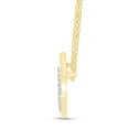 thumbnail image 2 of AFFY Diamond Accent Devil Heart Pendant 14k Yellow Gold Over Sterling w 18" Chain, 2 of 7