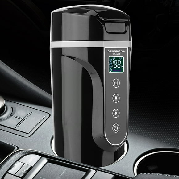 Rdeghly Heating Cup,Car Home Dual Use Electric Kettle Water Heating Cup Temperature Control Cigarette Lighter 12V,Heating Kettle