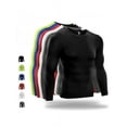 thumbnail image 3 of Topumt Quick Dry Men Compression Sports Shirt Tights Thermal Base Layer Long Sleeve Top, 3 of 4