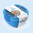 thumbnail image 3 of bentgo Salad Container 5-Compartment Blue 54 oz. (BGOSAL-B), 3 of 8