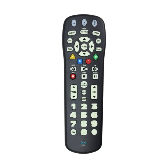 SatelliteSale TV Remote Control UR3-SR3S Big Button Remote Control Replacement for Spectrum Set-top Cable Boxes