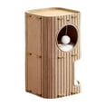 thumbnail image 3 of Bothyi 2 Storey Cat Bed Cave Cat House Easy to Assembly Scratch Resistant Hut Enclosed Bed Covered Tunnel Condo for Resting Sleeping Camel, 3 of 8