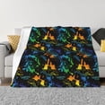 thumbnail image 1 of Fotbe Retro Truck Manta de Franela con Estampado, Manta Ultrasuave para Cama, Sofá, Auto, Hipoalergénica y Antibolitas-60"x50", 1 of 6