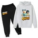 thumbnail image 4 of Sudadera con capucha para niños, abrigo de moda, estampado de viaje de anime para niños y niñas de 3 a 12 años, camiseta y pantalones, conjunto informal con capucha de 2 piezas, 4 of 4