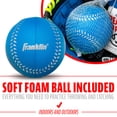 thumbnail image 5 of Franklin Sports Neo-Grip Kids Teeball Glove + Ball Set, 9 in, Blue, Right Hand Throw, 5 of 9