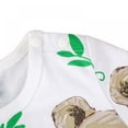 thumbnail image 4 of AMERTEER Infant Baby Girls Boy Short Sleeve Cartoon Print Rompers Kids Bodysuit Jumpsuit Newborn Clothes, 4 of 11