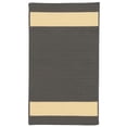 thumbnail image 1 of Colonial Mills Rug AR45R048X072S Aurora Rectangle Braided Area Rug   Grey Yellow - 4 x 6 ft., 1 of 1