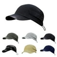 thumbnail image 4 of WTXUE Sun Hat, New Recreational Sports Mountain Climbing Cap Men's Summer Outdoor Travel Cap Dome Cycling Cap Fast Drying Activewear Accessory, Khaki, 4 of 4