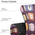 thumbnail image 4 of Yayeee Faucet Mat for Kitchen Sink 14.7" Diatomite Long Splash Guard Pad, Purple Jam, 4 of 7