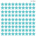 thumbnail image 3 of Matsuzay 100 Uds. Pegatinas de estrellas coloridas pegatinas de pared que brillan pegatinas de pared de estrellas de plástico parche calcomanía Kits de decoración para fiestas Azul 3 cm 100 piezas Matsuzay HA004699-03, 3 of 6
