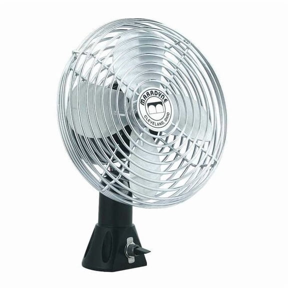 Maradyne Compact Bolt-On Fan,24VDC,6-1/2 in. Dia. F-320224