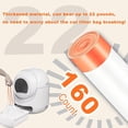 thumbnail image 2 of 160 Pack  Litter Bags,Compatible with Litter Box Robot 3 & 4,Heavy Duty Automatic  Litter Box Liners,10-12 Gallons, 2 of 6