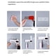 thumbnail image 4 of Toystoory Dispensador automático de de dientes, limpio y sin gérmenes, esterilizador de cepillo de dientes UV inteligente Juegos de accesorios de baño Negro, 4 of 6