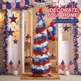 thumbnail image 5 of Ayieyill 4th of July Decor Patriotic Decorations, 5ft Patriotic Tree Independence Day Tree, Pop Up American Tree for Memorial Day & Veterans Day Decor Indoor, 5 of 6
