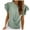 *211-Green, variant on Xuyuer Women 2026 Summer Crew Neck Short Sleeve Tops Ribbed Knit Slim Fit Fashion Basic Tee Shirts Casual Going Out Top Shirts Basic Slim Fitted Crop Tops 2026 Summer Y2k Spring Clothes