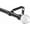 Black, variant on Urbanest Adjustable Single Curtain Rod Set Crystal Ball Finials – 1 -Inch Diameter, With Glossy White Rod, 28–48 Inches