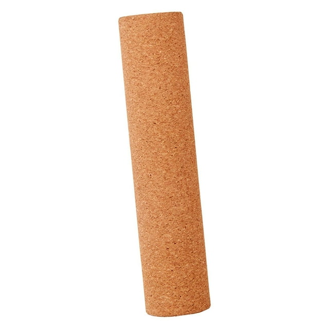 Rodillo de corcho para yoga, entrenamiento, cilindro multiusos, estiramiento, equilibrio de la espalda para atletas 45 cm x 10 cm