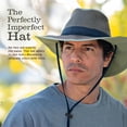 thumbnail image 2 of Panama Jack Men's Mesh Crown Safari Sun Hat with Chin Cord, UPF 50+, Large, Navy, 2 of 9