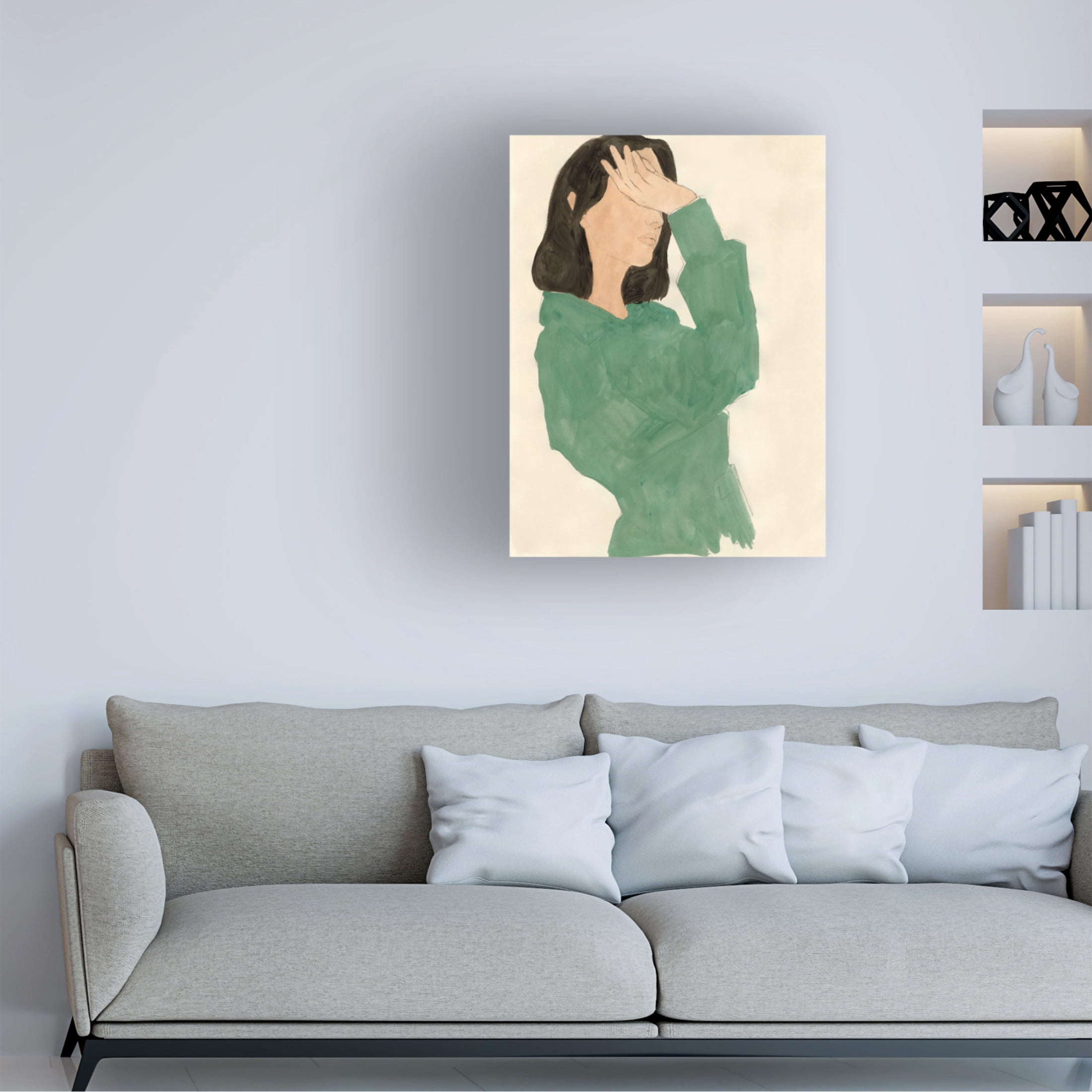 Trademark Fine Art Victoria Barnes Fashion Maven II Canvas Wall Art