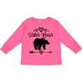 thumbnail image 3 of Inktastic Sister Bear Native Arrow Girls Long Sleeve Toddler T-Shirt, 3 of 5