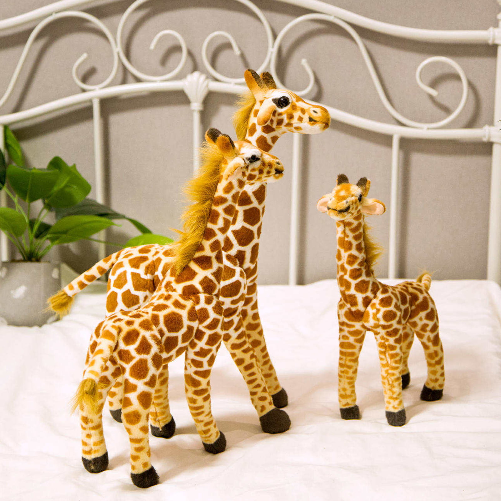 7” Choose From 5 Colours Giraffe standing Soft Toy Teddy Plush 18cm