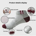 thumbnail image 2 of Hehanda 6 Pairs of Men's Breathable Running Cotton Sports Socks - Casual Shallow Boat Socks, 2 of 7
