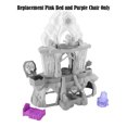 thumbnail image 3 of Replacement Parts for Little People Elsa's Enchanted Lights Palace - GWD33 ~ from The Movie Frozen ~ Replacement Pink Bed and Purple Chair, 3 of 4
