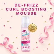 Dippity-do Girls with Curls De-Frizz Curl-Boosting Mousse, 200 ml/6.7 fl oz