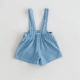 thumbnail image 4 of Landzoo Toddler Boys Back To School Trousers Solid Color Elastic Waist Fall Soft Boys Overalls Pants Size 2-3 Years, 4 of 4