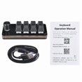 thumbnail image 4 of Programmable Gaming Keyboard with 8 Keys and 1 Knob Mechanical Keypad DIY, 4 of 7