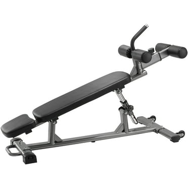 KFFKFF Strength Bench, Versatile Workout Bench for Home Gym, Supports 1000 LBS, Adjustable for Full Body Exercises, Incline/Decline Utility Bench with Reverse Crunch Handle