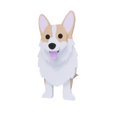 thumbnail image 1 of POINTERTECK Cartoon Dog Shape Flower Pot Easy To Assemble Charming Decor For Outdoor Garden Decoration, 1 of 2