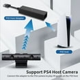 thumbnail image 4 of PS4 Camera Adapter for PSVR/PS5, PS VR Converter Cable Comaptible with Playstation 5 Console, USB3.0 VR Games Accessories (Small), 4 of 9
