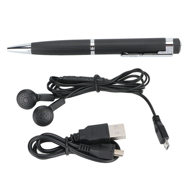 026 Grabadora de audio digital Pen One Touch HD Grabadora activada por voz para conferencias Reuniones Clases