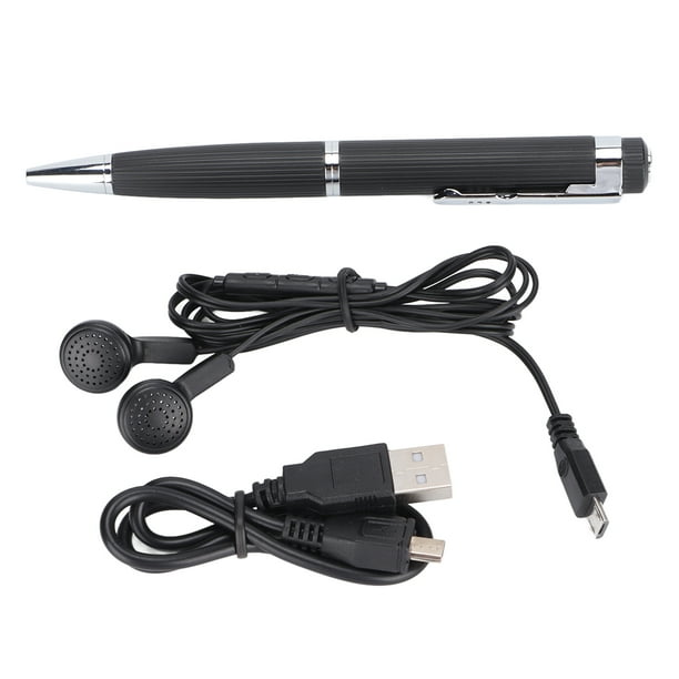 026 Grabadora de audio digital Pen One Touch HD Grabadora activada por voz para conferencias Reuniones Clases