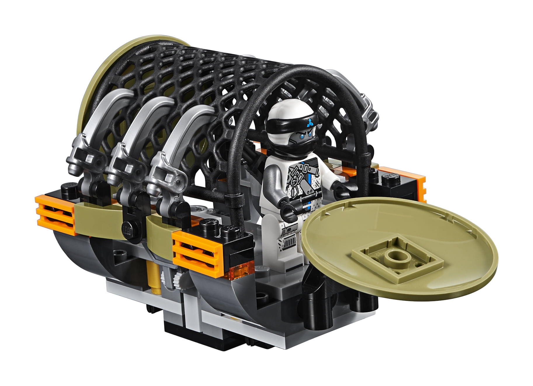 Forbigående Billy ged nudler LEGO Ninjago Dieselnaut 70654 Ninja Warrior Tank Building Toy - Walmart.com