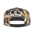 thumbnail image 4 of Fotbe Cute Dog Flat Bill Visor Cap Classic Snapback Hat Polyester Foam Trucker Hat Trucker Cap Adjustable Baseball Cap, 4 of 9