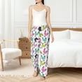thumbnail image 4 of Fotbe Funny Chicken Pantalones de Pijama para Mujer, Pantalones de Dormir, Pantalones Pj con Cordón y Bolsillos-X-Large, 4 of 6