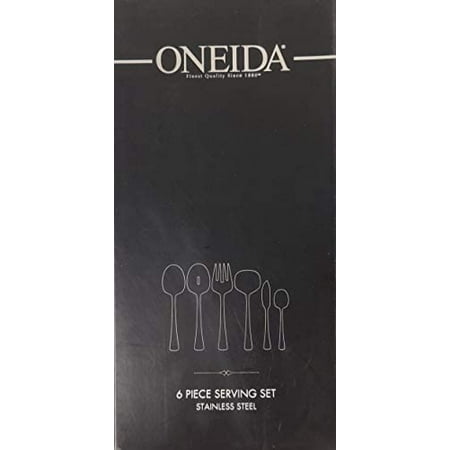 

Oneida Clariat 6 Piece Serving Set 18/10 Stainless Steel