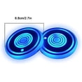 thumbnail image 4 of Paquete de 2 portavasos LED azules para coche, portavasos LED para coche, carga USB, para coche, SUV, caravana, camión, 4 of 5