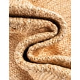 thumbnail image 4 of Sivi 2 x 3 Feet Handmade Scallop Braided Jute Rug - Natural Jute Area Rug, 4 of 12