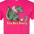 thumbnail image 4 of Inktastic Funny Tea Rex Party T-Shirt, 4 of 5